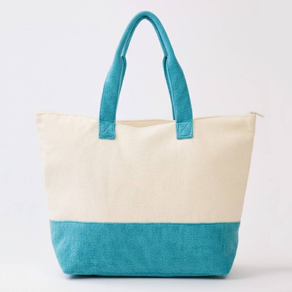 Life Is Better At The Beach Terry Tote Bag