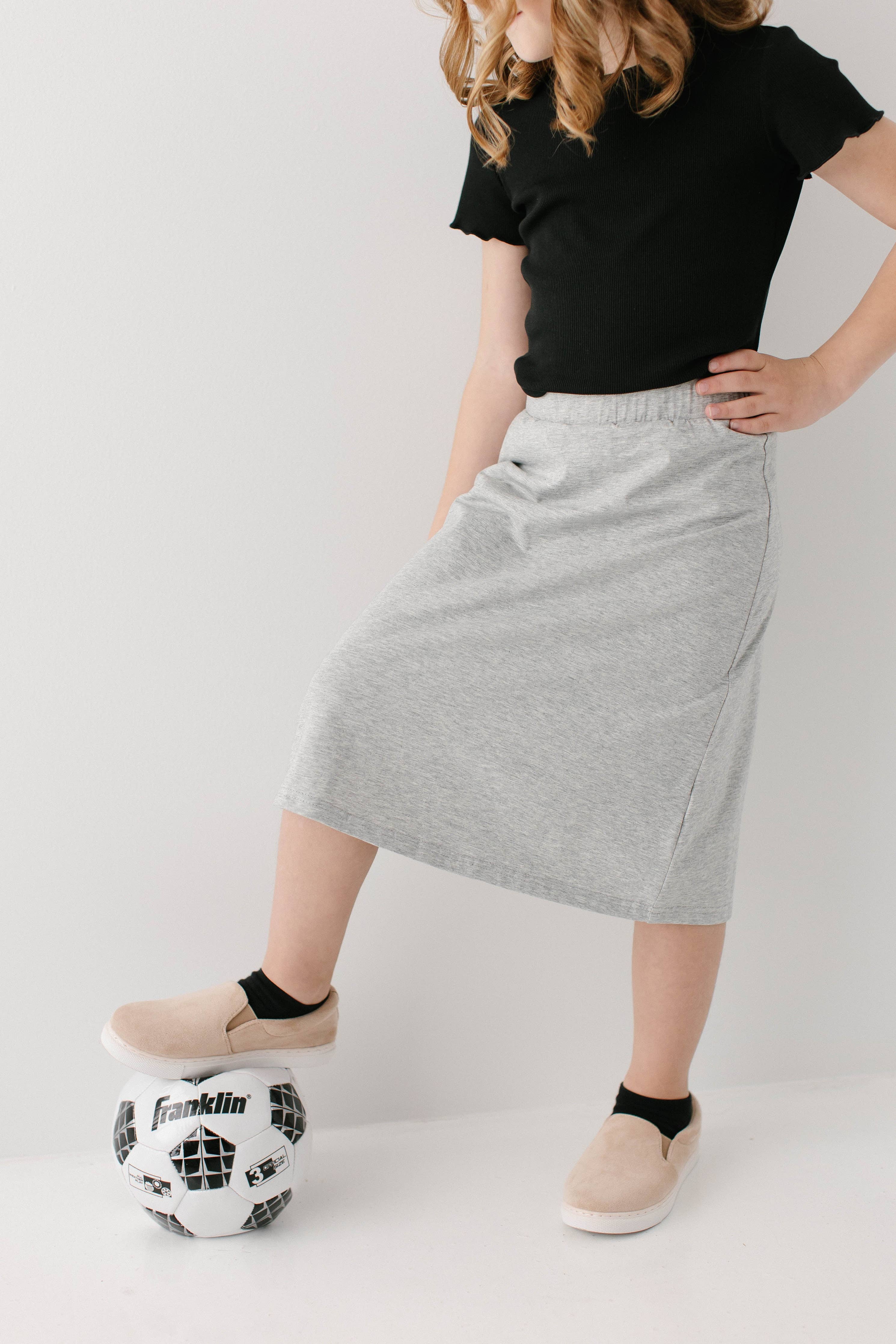 'Zoey' Girl Skort