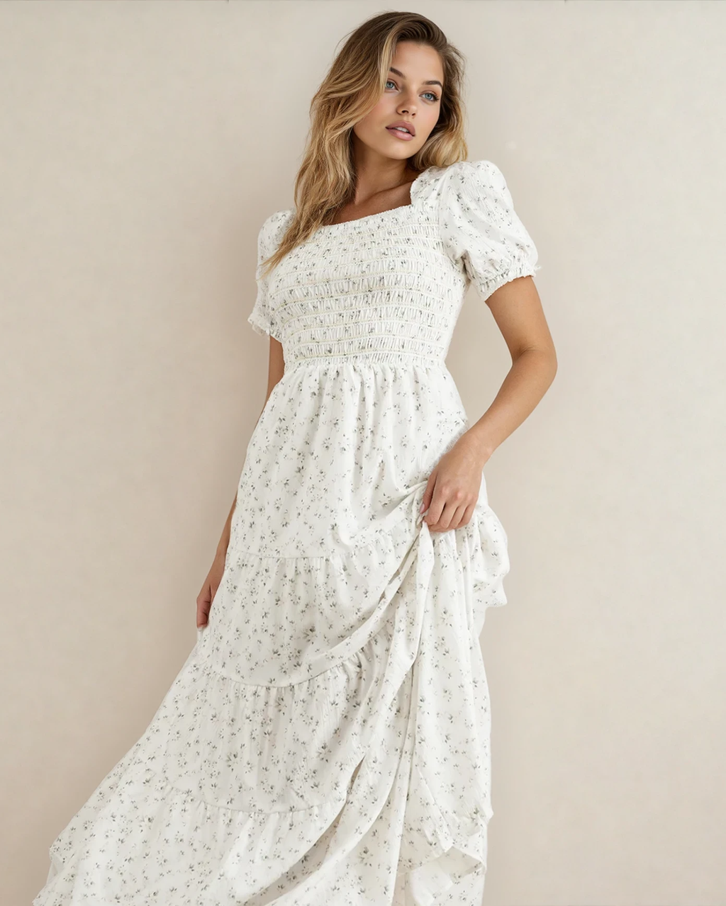 Alena Floral Maxi Dress
