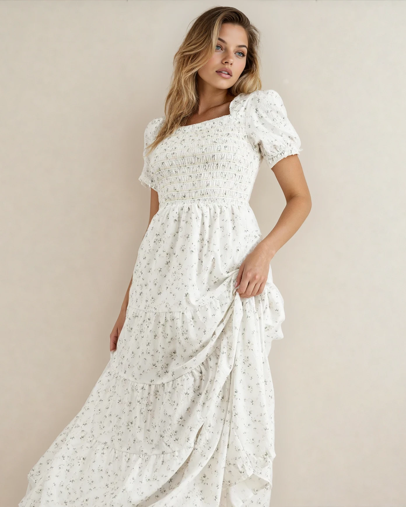 Alena Floral Maxi Dress