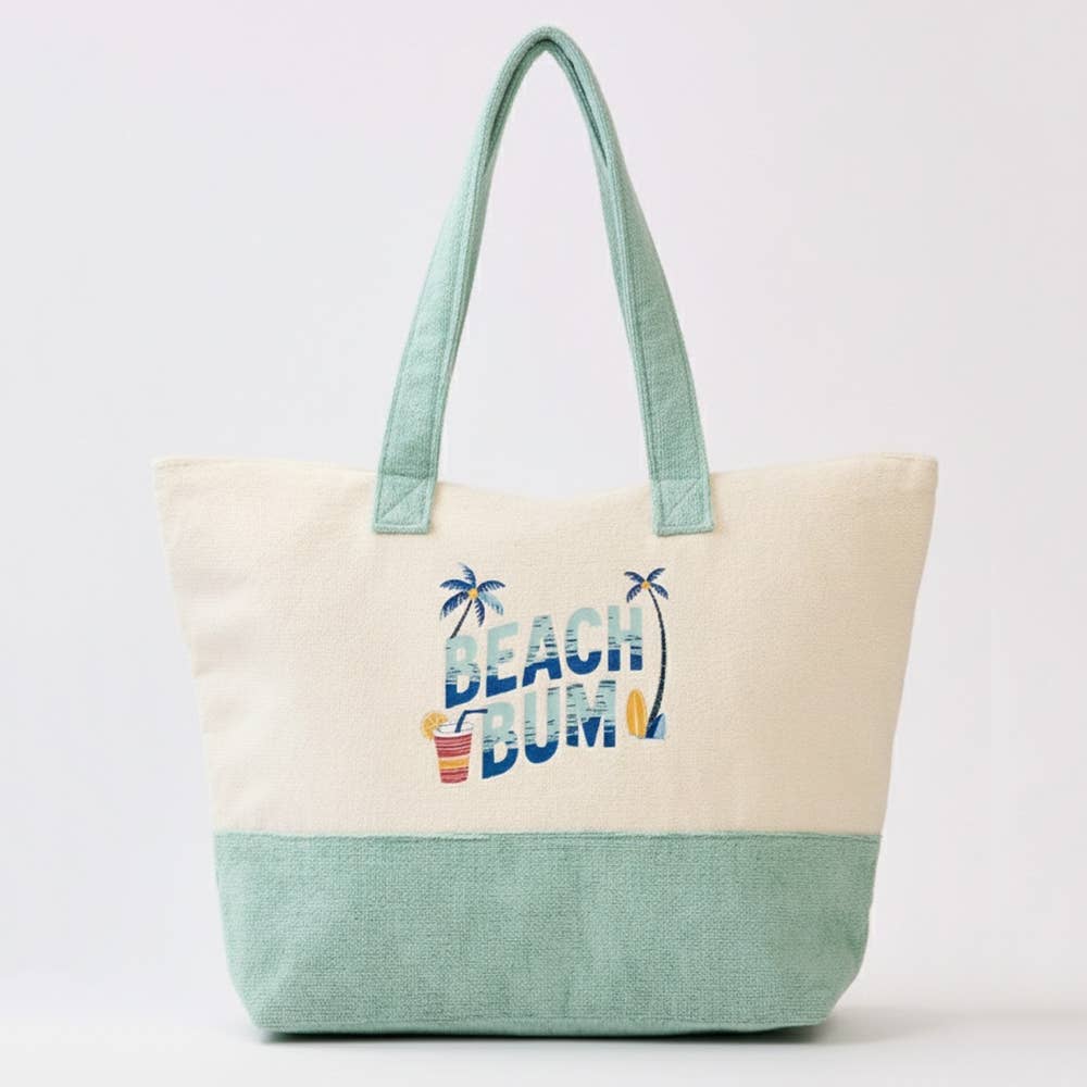 Beach Bum Terry Tote Bag