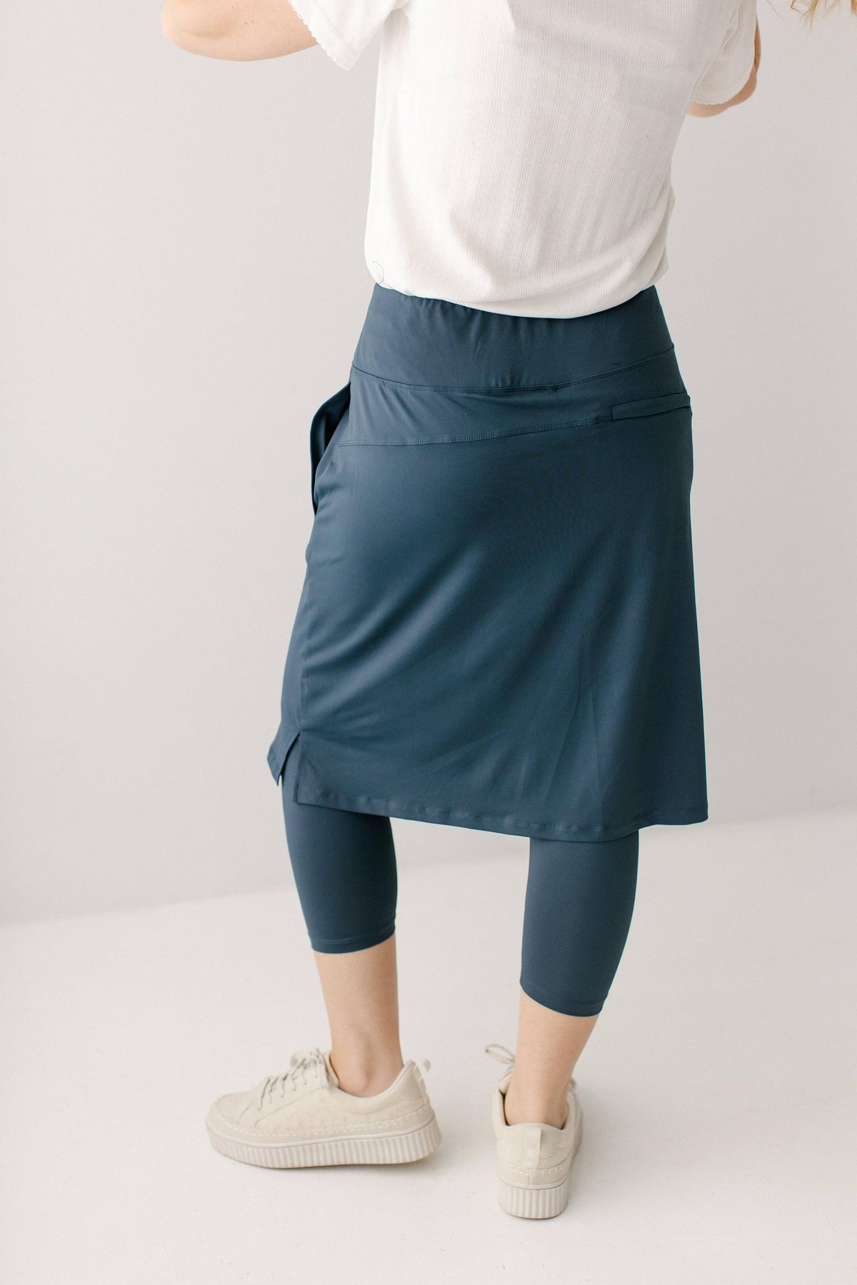 Jessica 3/4 Leggings Skort - Fall