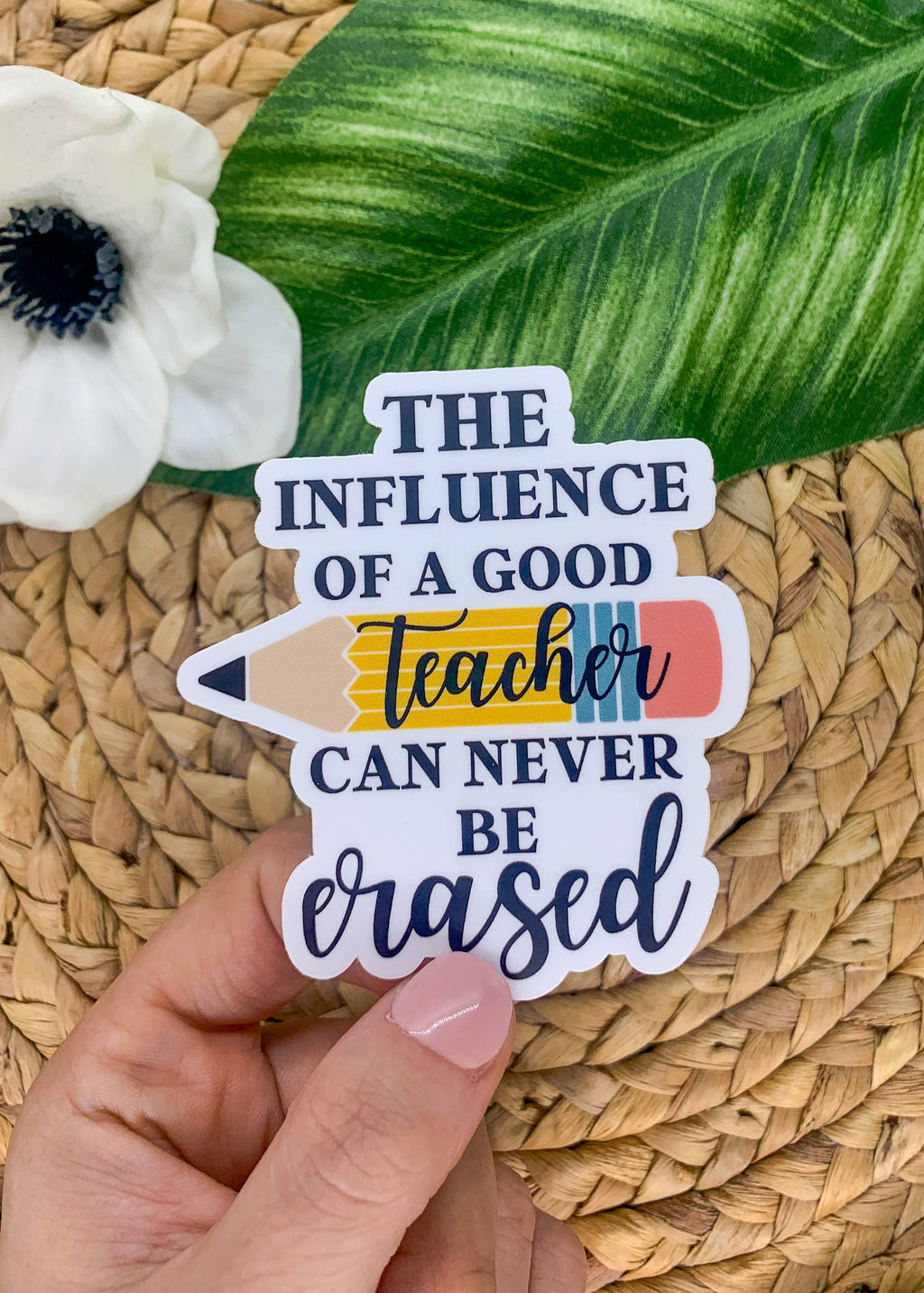 Good Teacher, Vinyl, Sticker, 3x3 inch