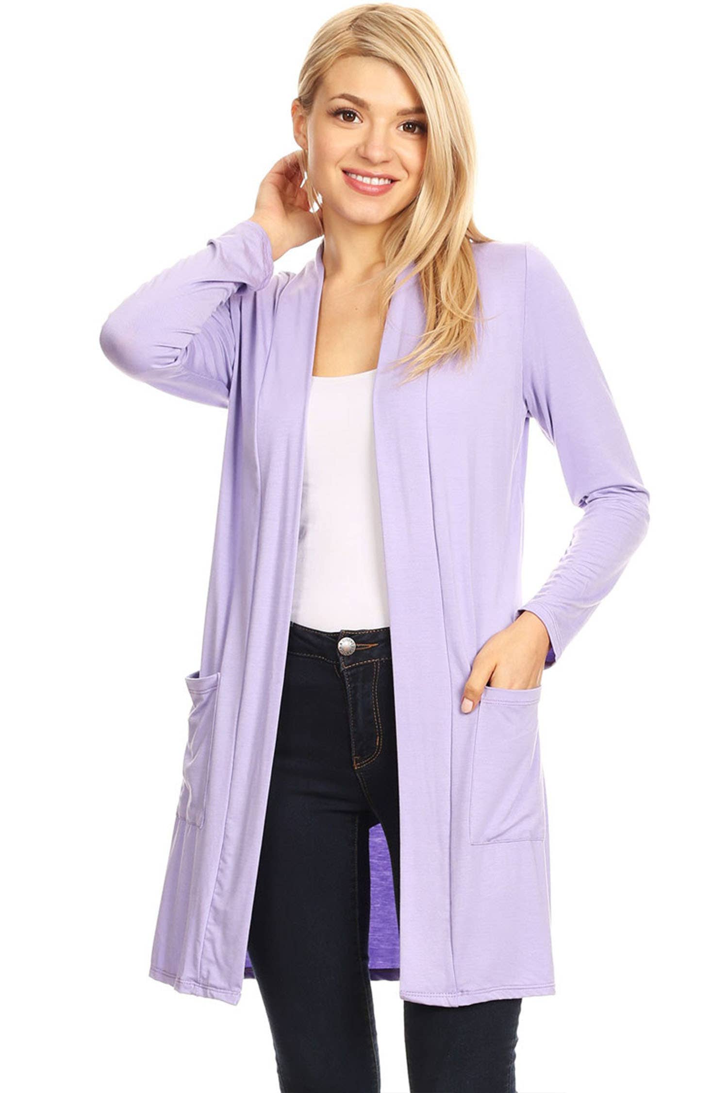 Women's Casual Basic Solid Cardigan