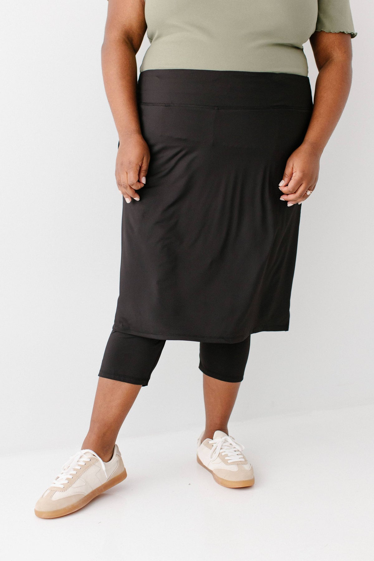 Jessica 3/4 Leggings Skort - Fall