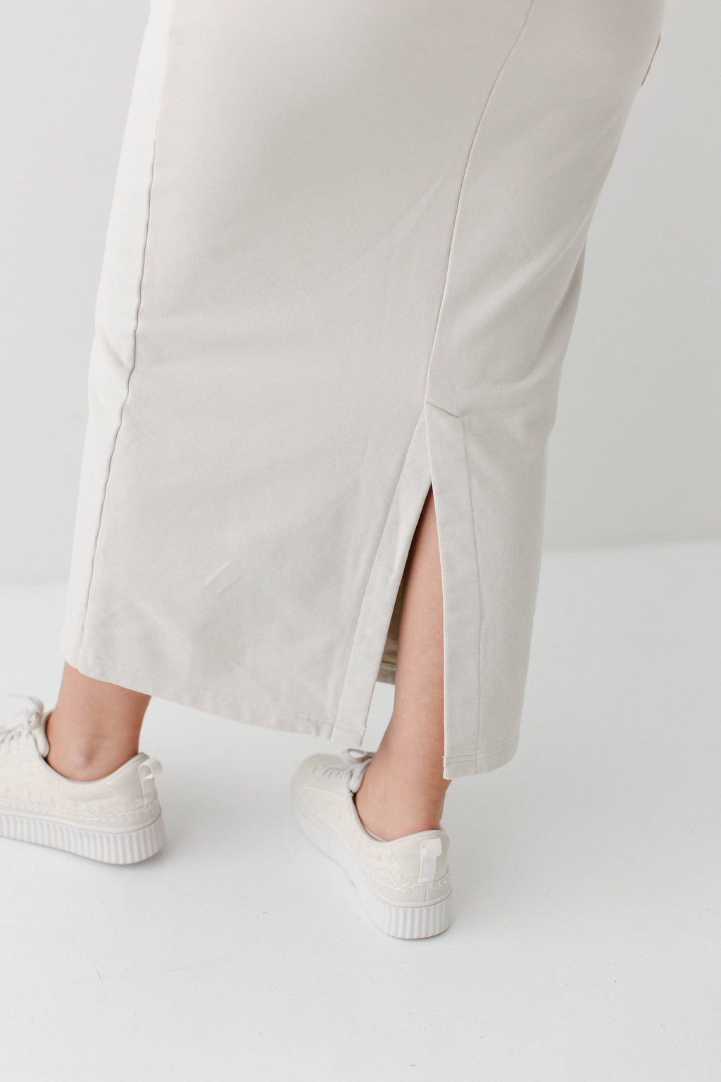 'Megan' Maxi Sweatshirt Skirt