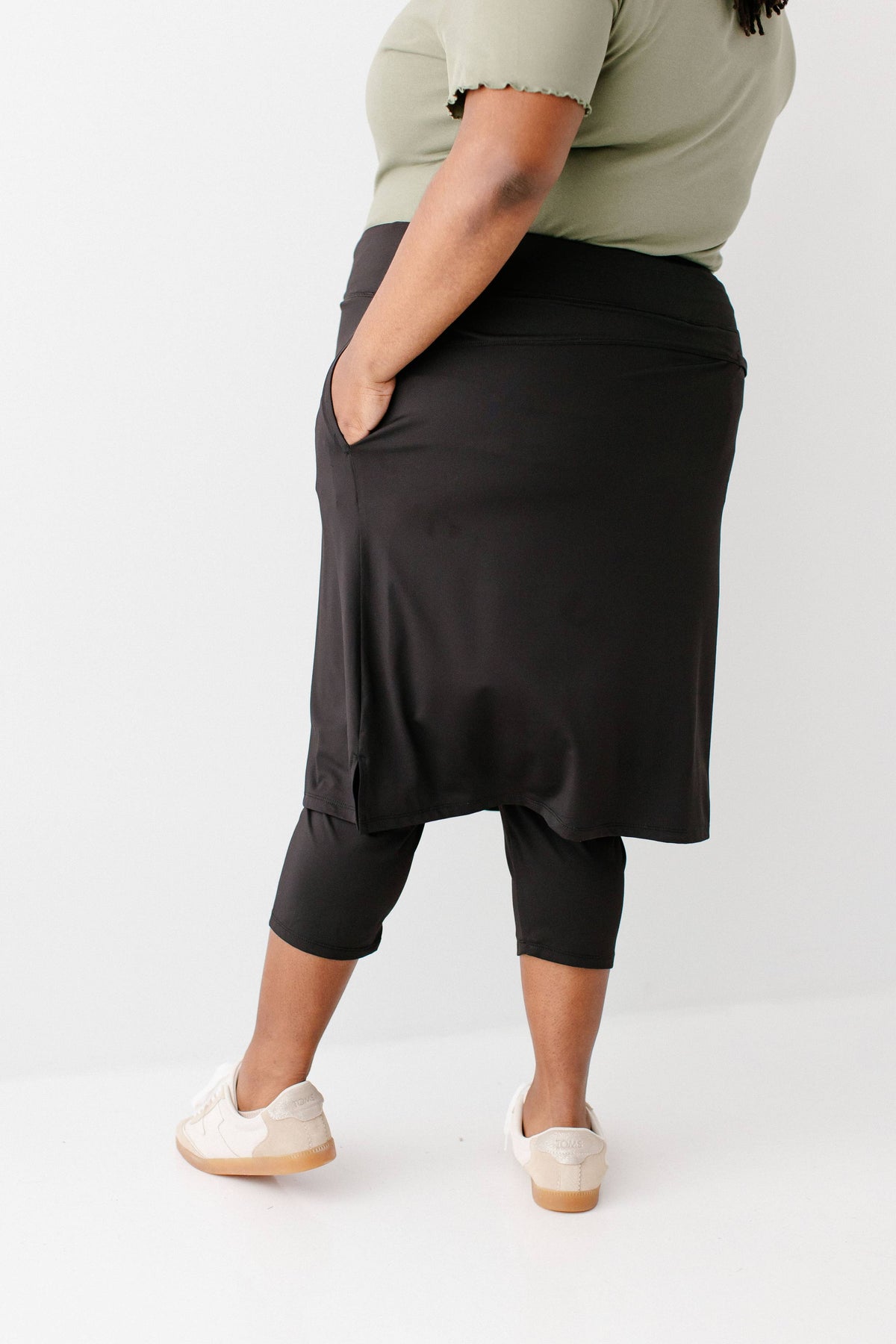 Jessica 3/4 Leggings Skort - Fall