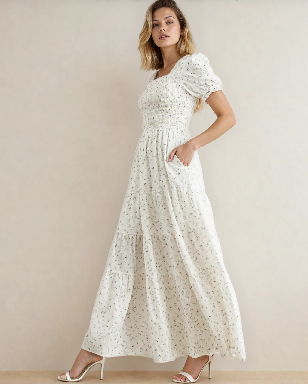 Alena Floral Maxi Dress