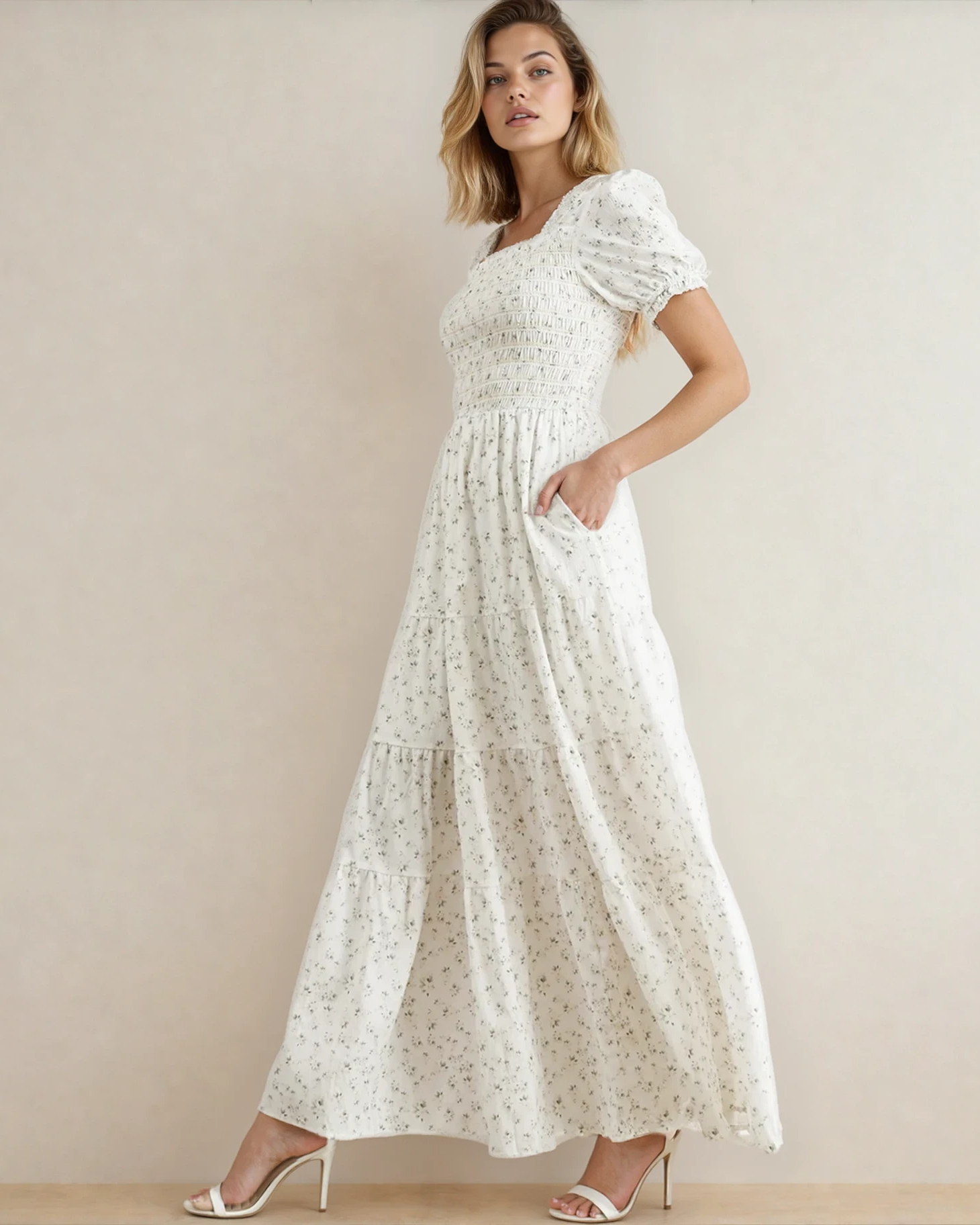 Alena Floral Maxi Dress