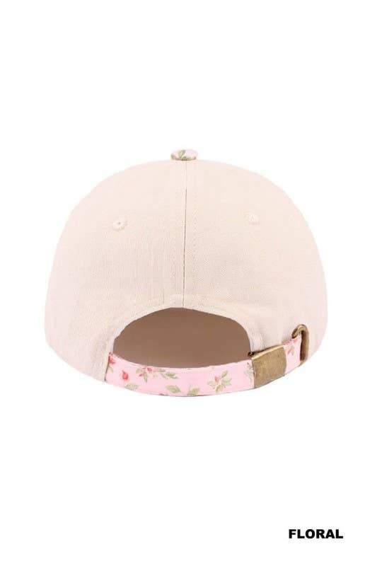 Jesus Loves You Two Tone Cotton Hat