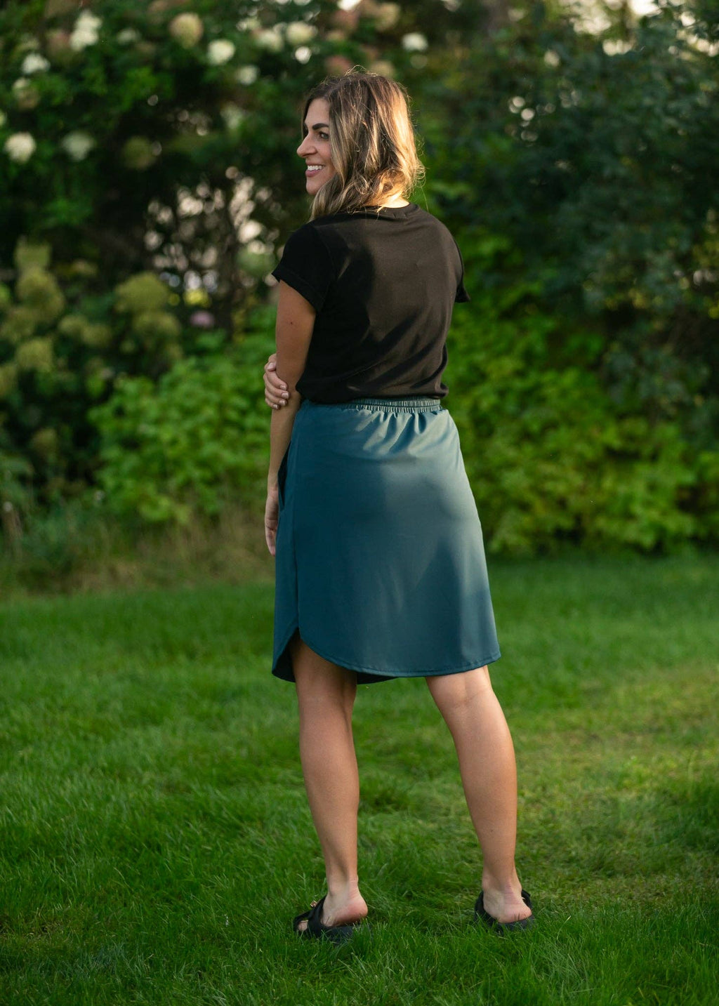 Kenedi Teal Sport Skirt