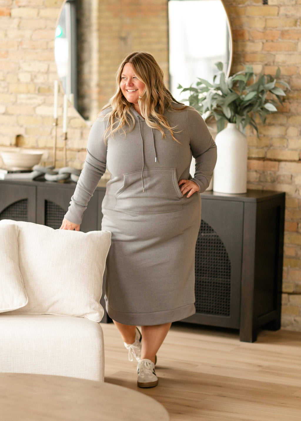 Rae Hoodie Sweatshirt Dress Fall