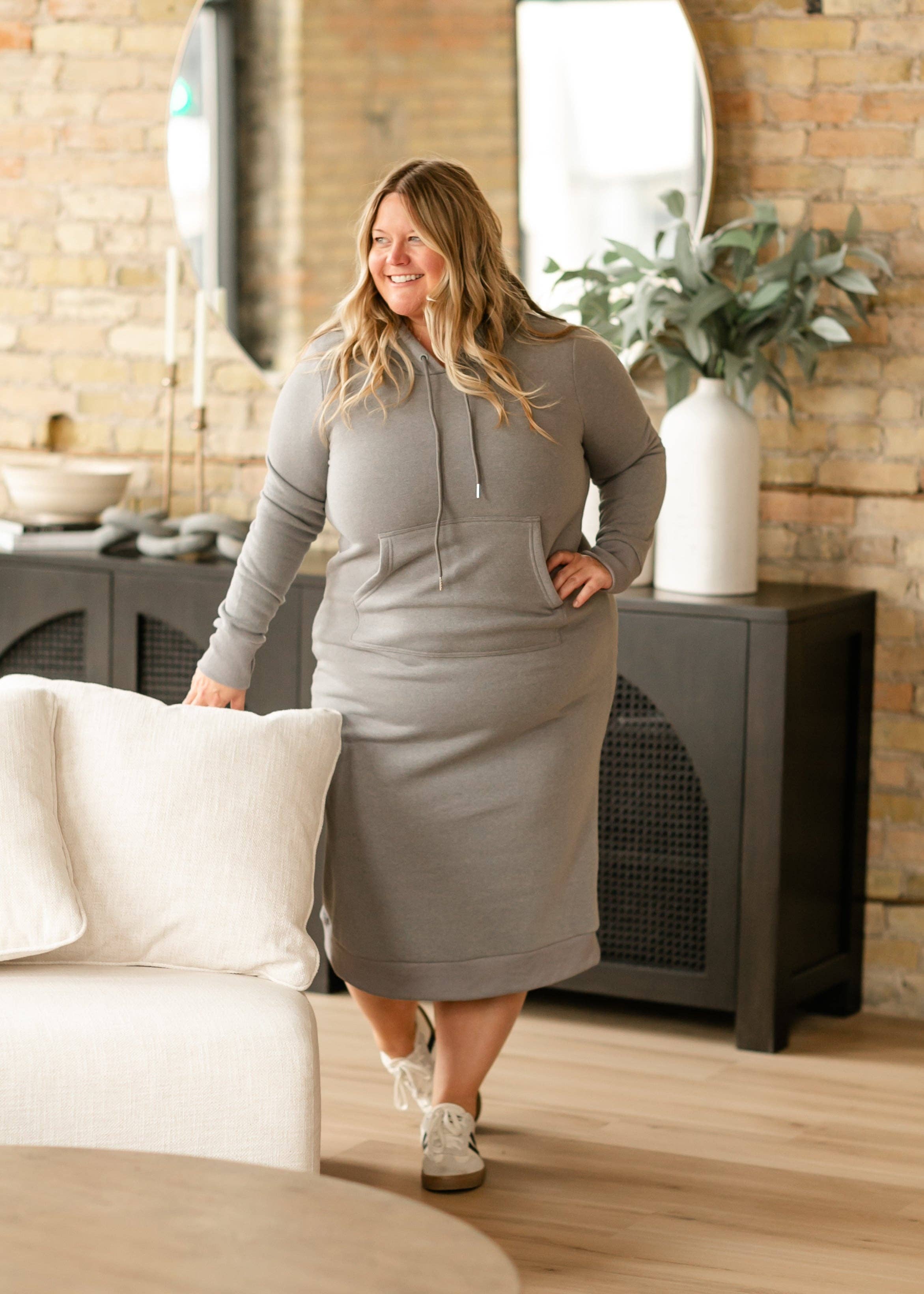 Rae Hoodie Sweatshirt Dress Fall