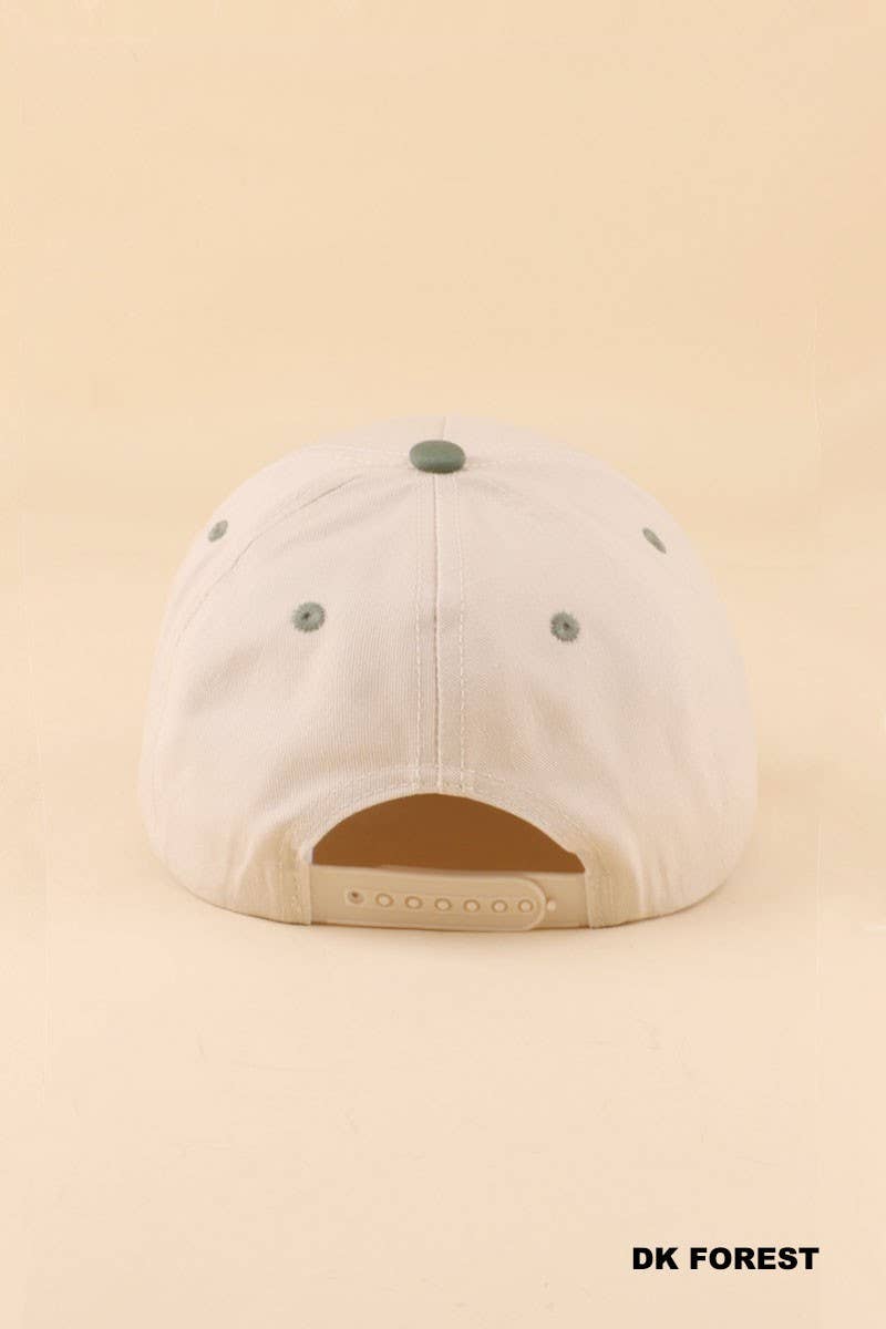 Not Perfect Just Forgiven Two Tone Snapback Hat