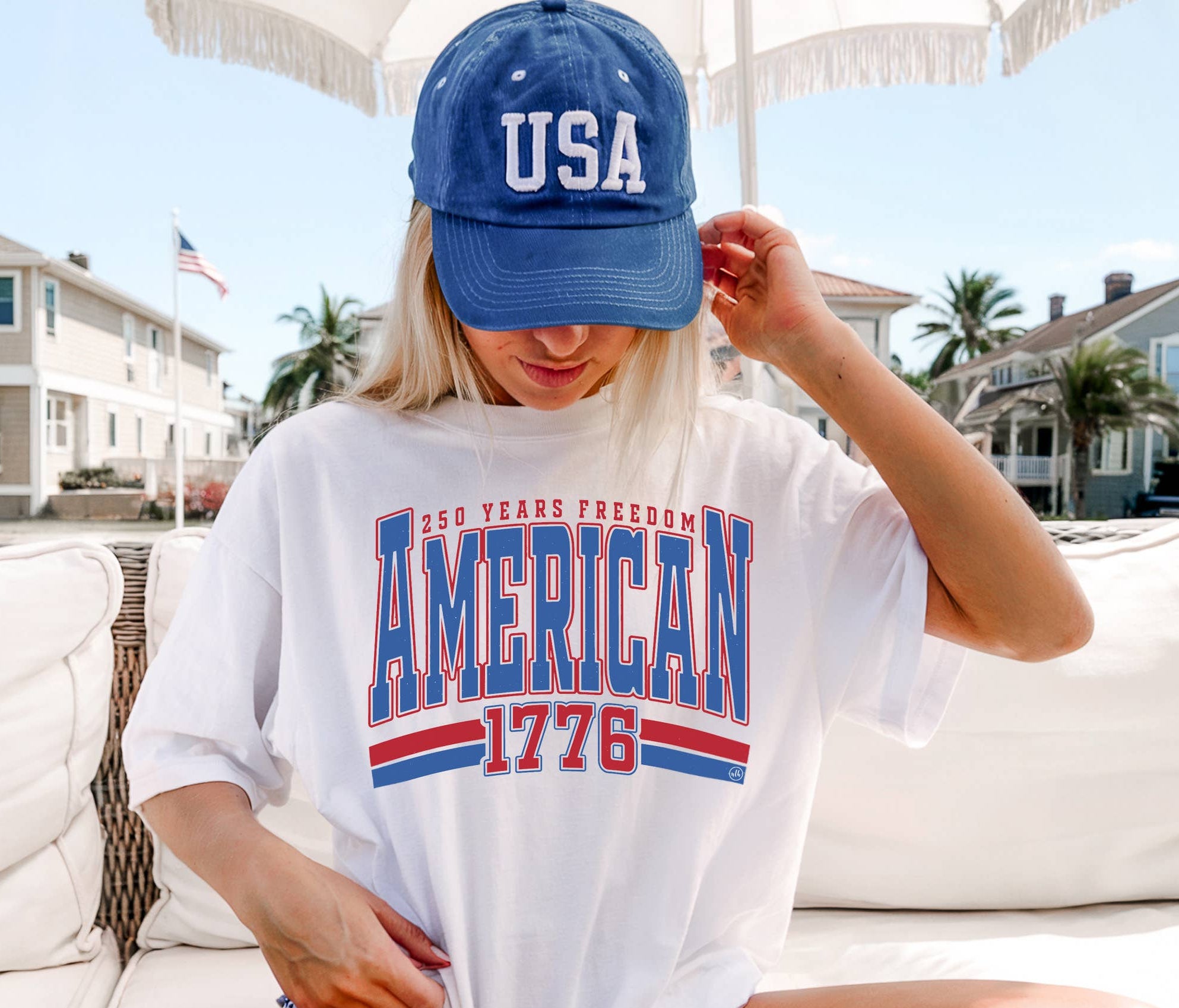 American 250 Years USA 1776 Graphic Tee