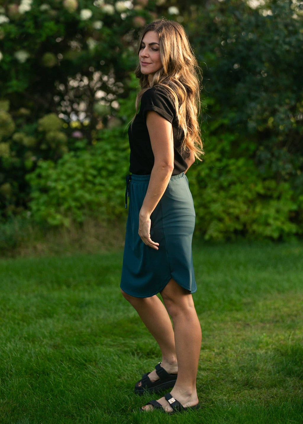 Kenedi Teal Sport Skirt
