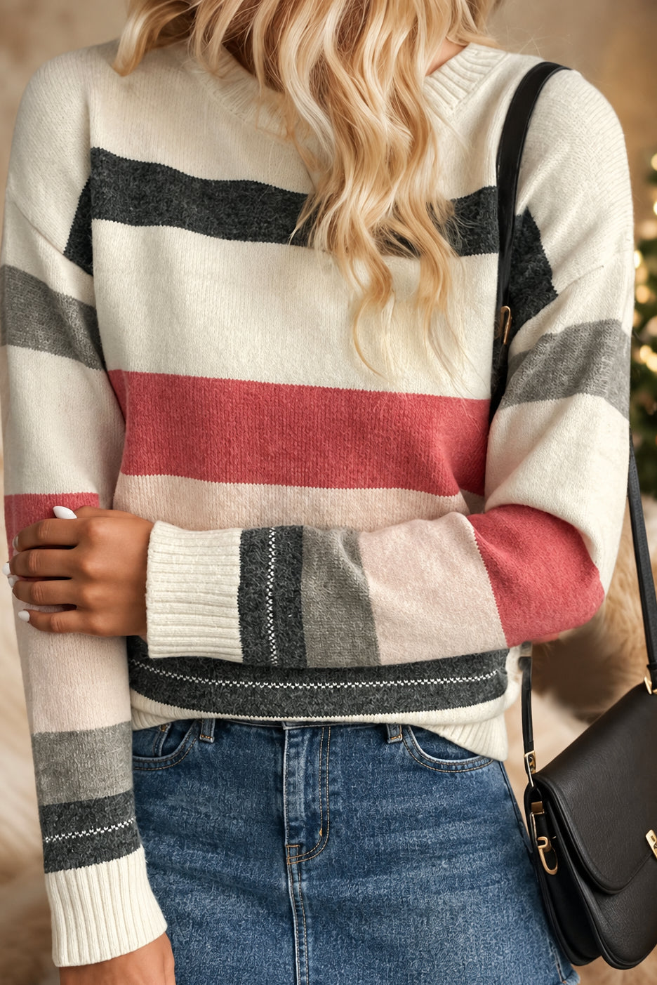 Loose Round Neck Sweater
