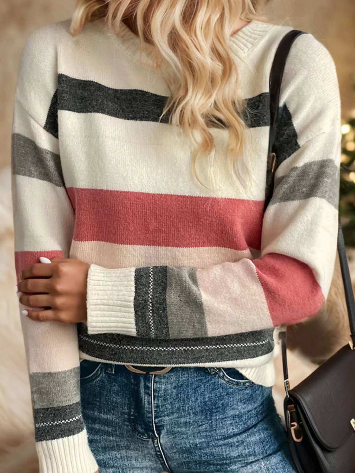 Loose Round Neck Sweater