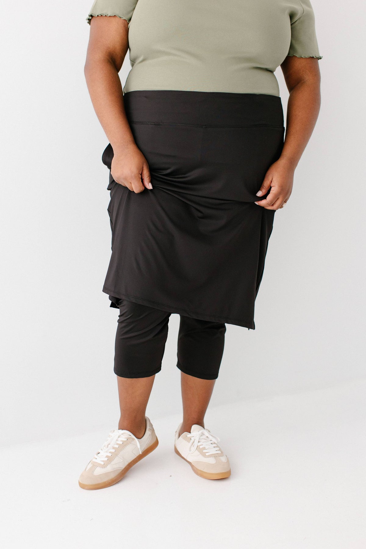 Jessica 3/4 Leggings Skort - Fall