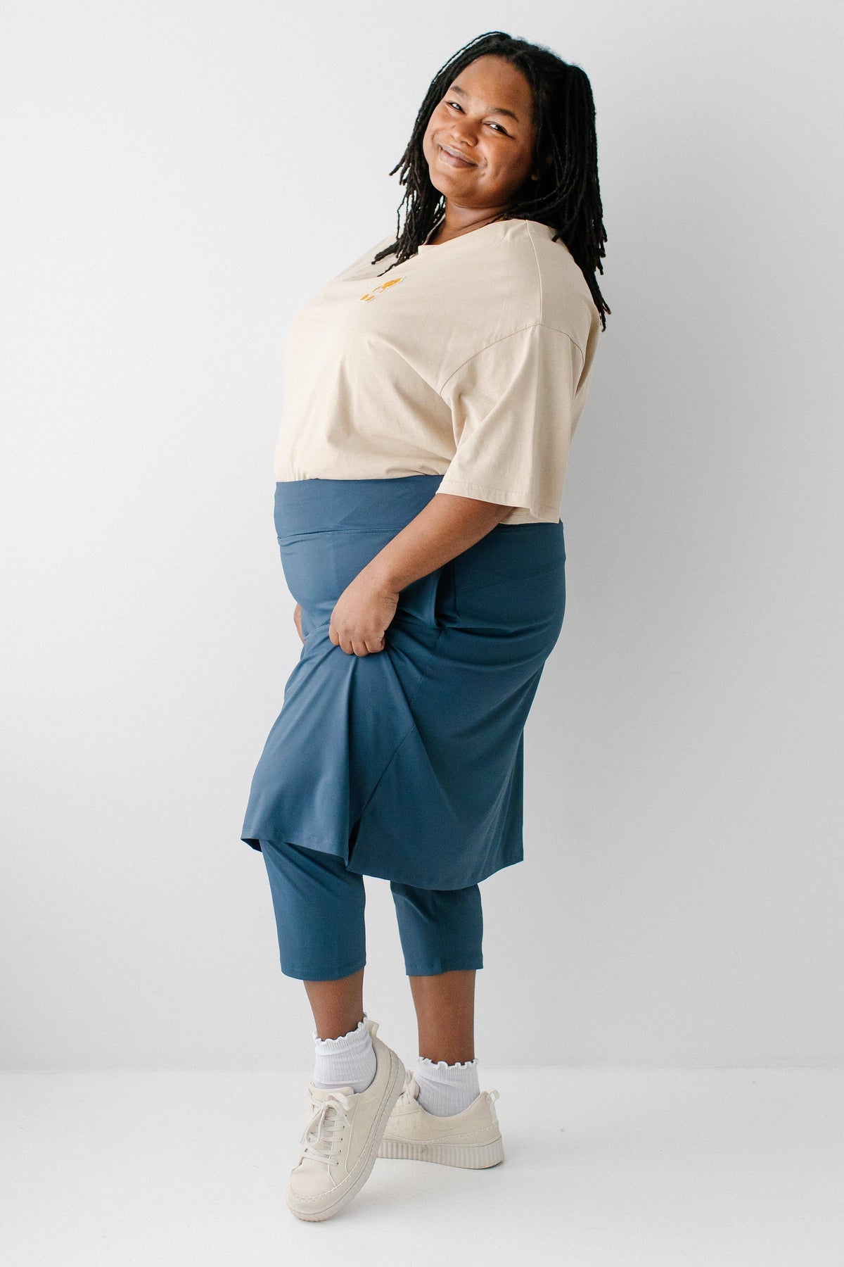 Jessica 3/4 Leggings Skort - Fall