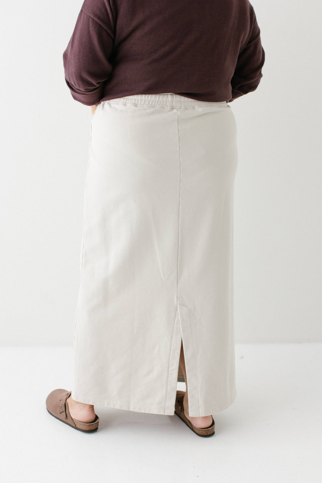 'Megan' Maxi Sweatshirt Skirt