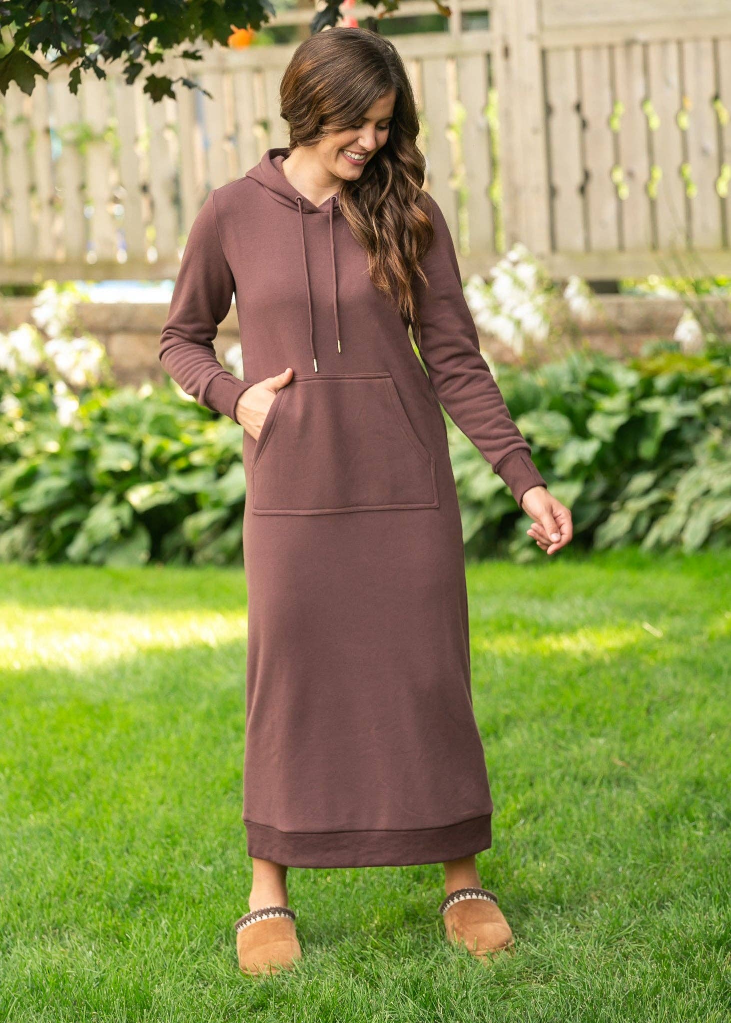 Rae Hoodie Sweatshirt Dress Fall