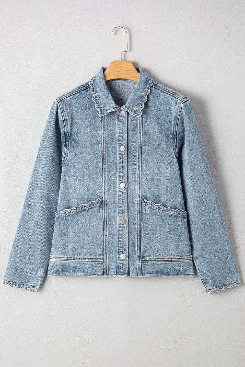 Solana Denim Jacket - Light Wash