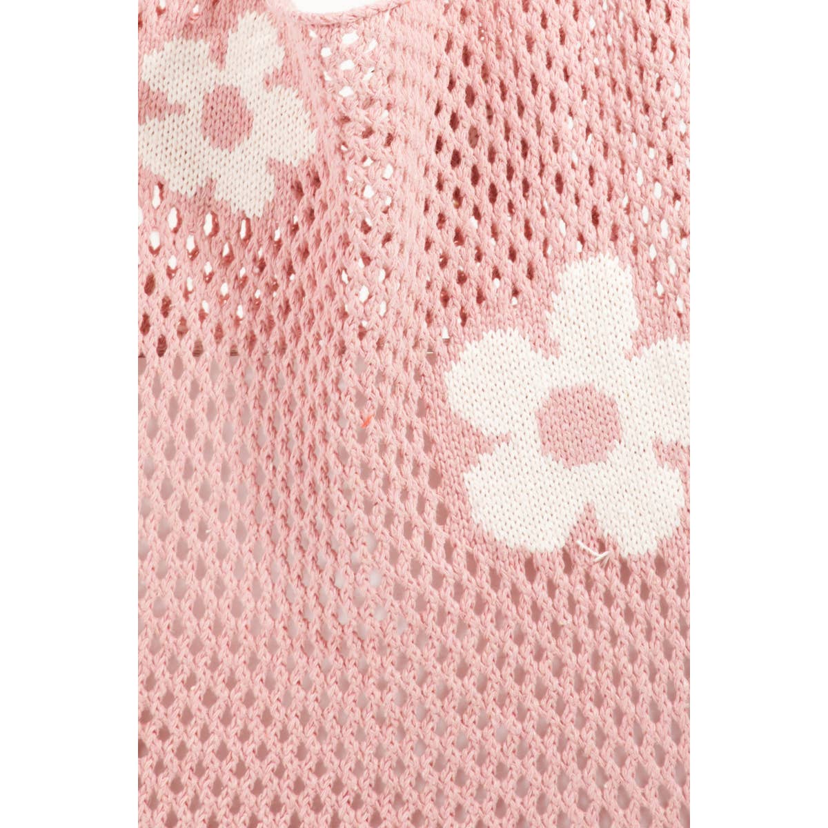 Flower Knitted Shoulder Bag