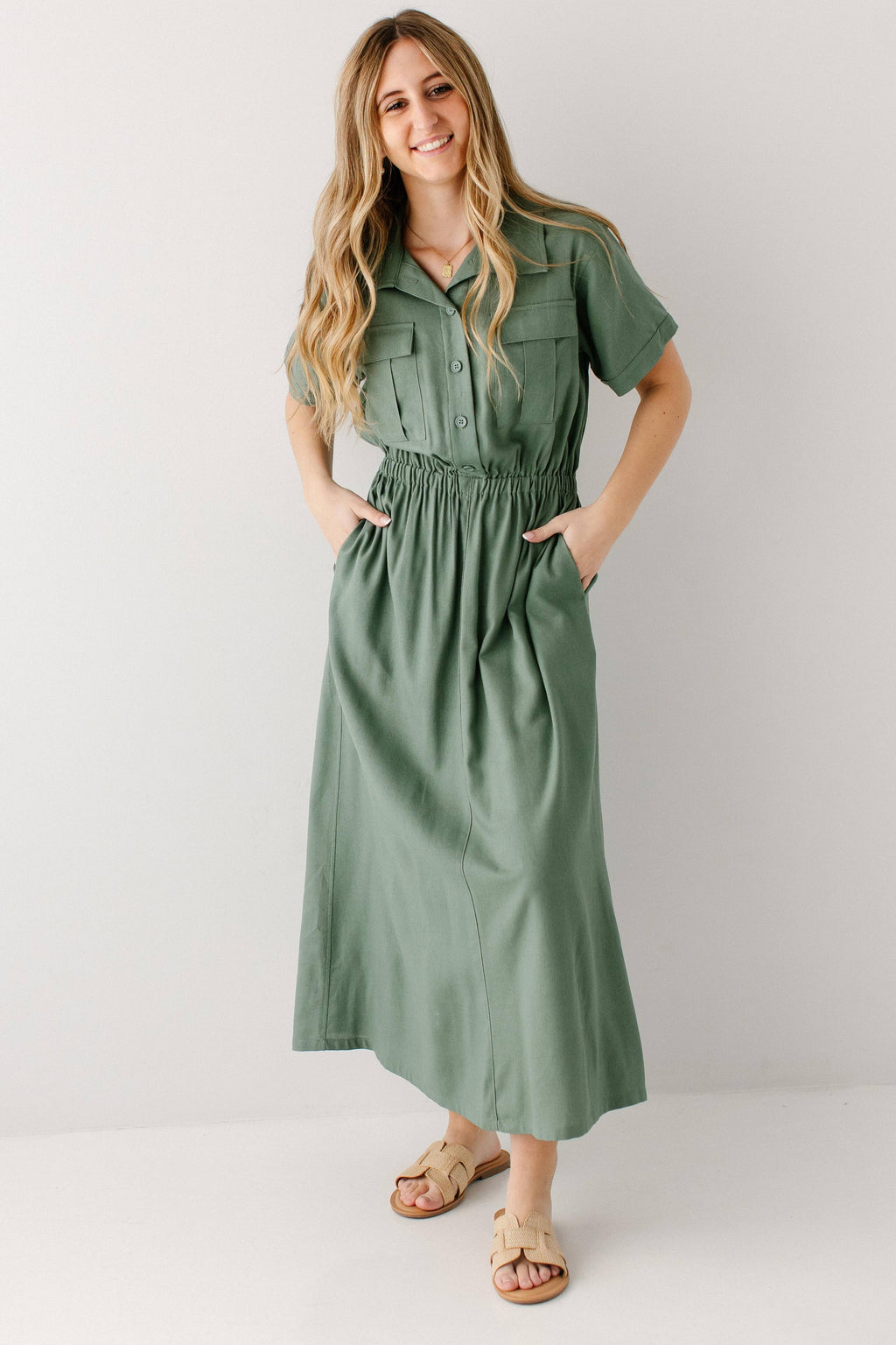 Jo Utility Maxi Dress