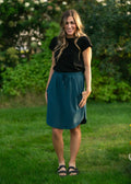 Kenedi Teal Sport Skirt