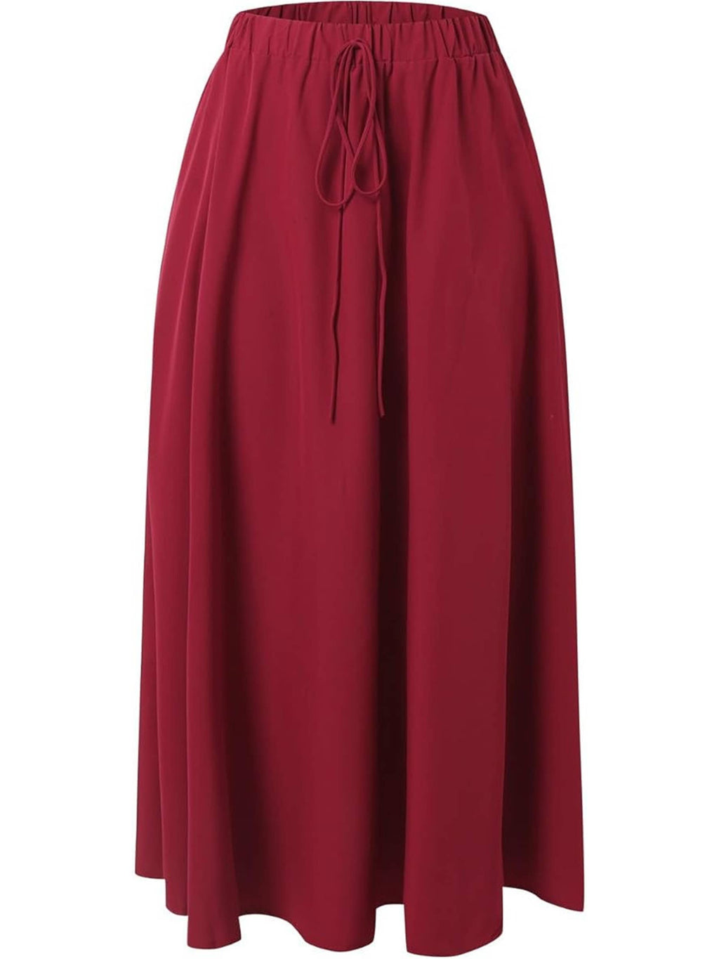 Lace Up Printed Pocket Skirt