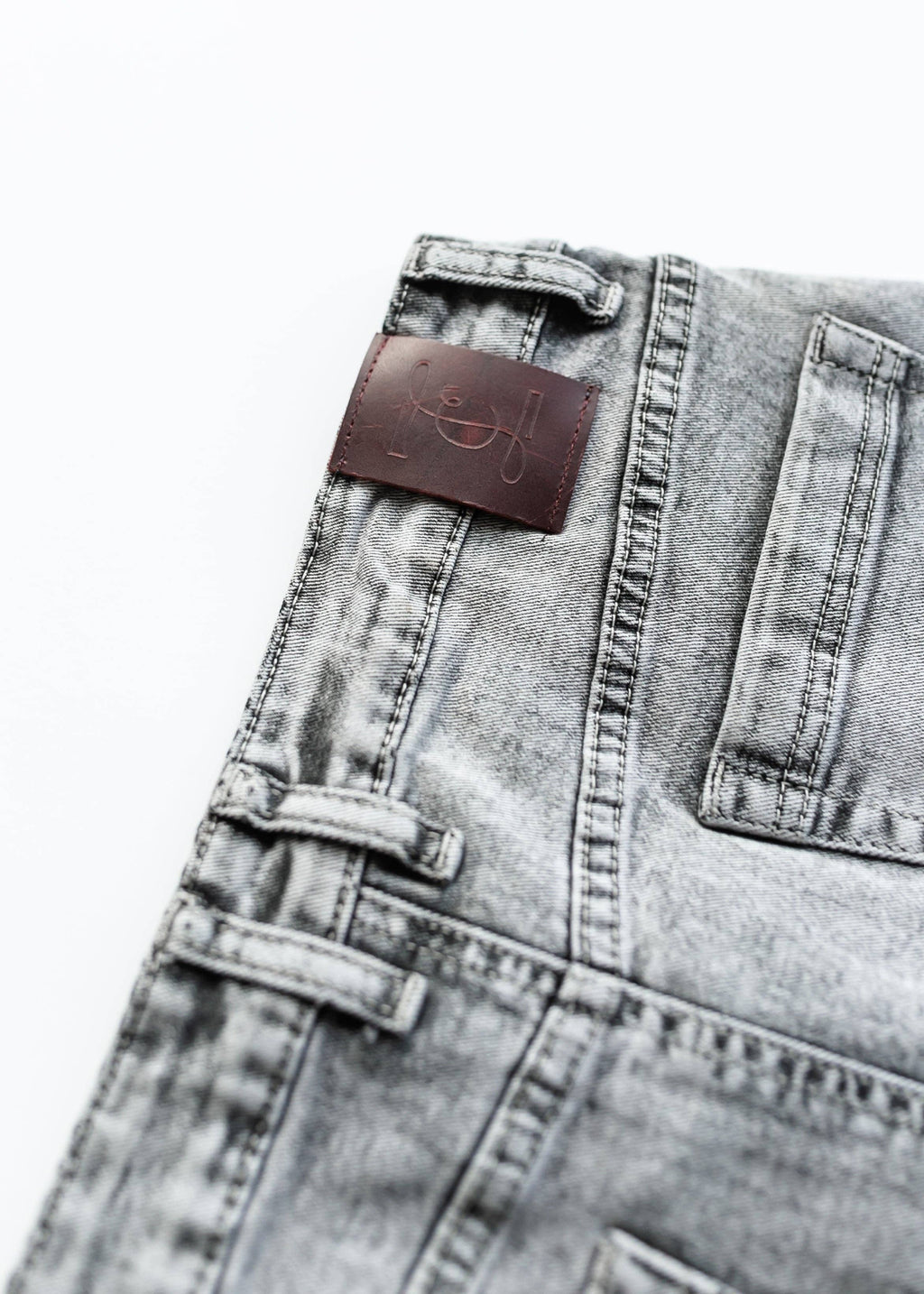 Claire A-line Denim Midi Skirt