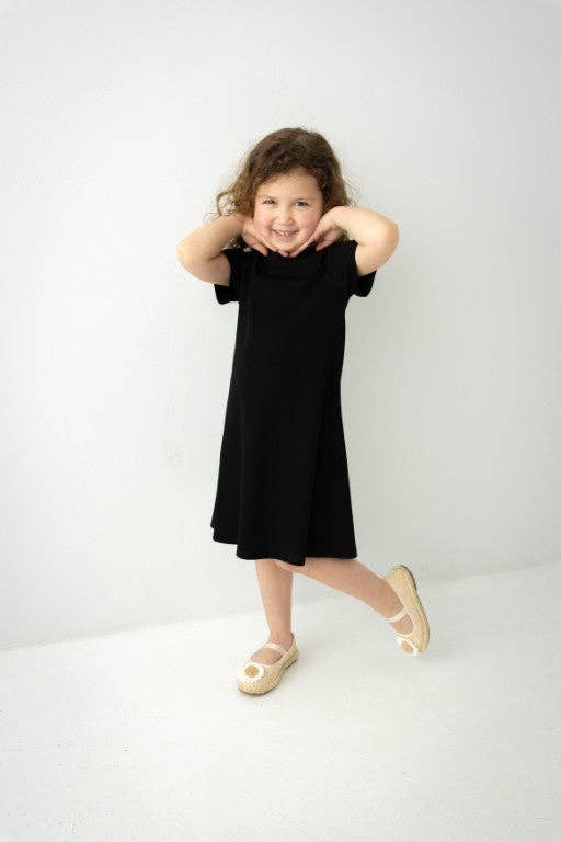 'Hope' Girl Ribbed T-Shirt Dress