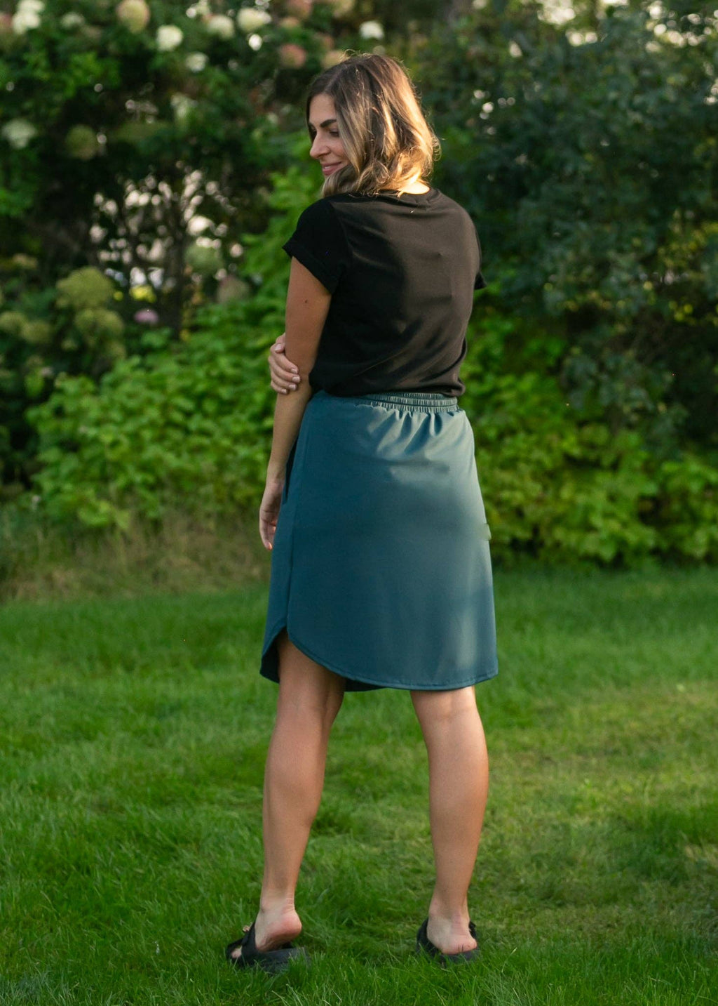 Kenedi Teal Sport Skirt