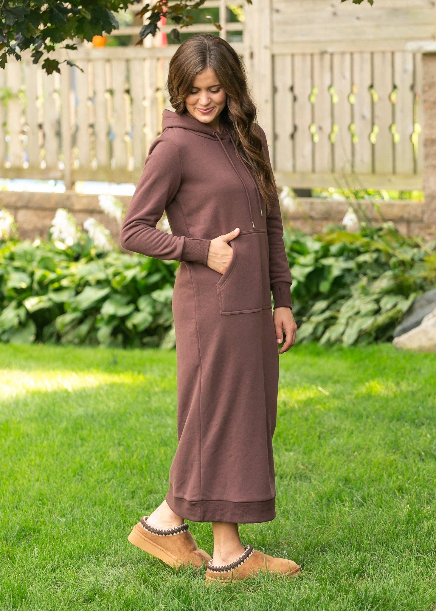 Rae Hoodie Sweatshirt Dress Fall
