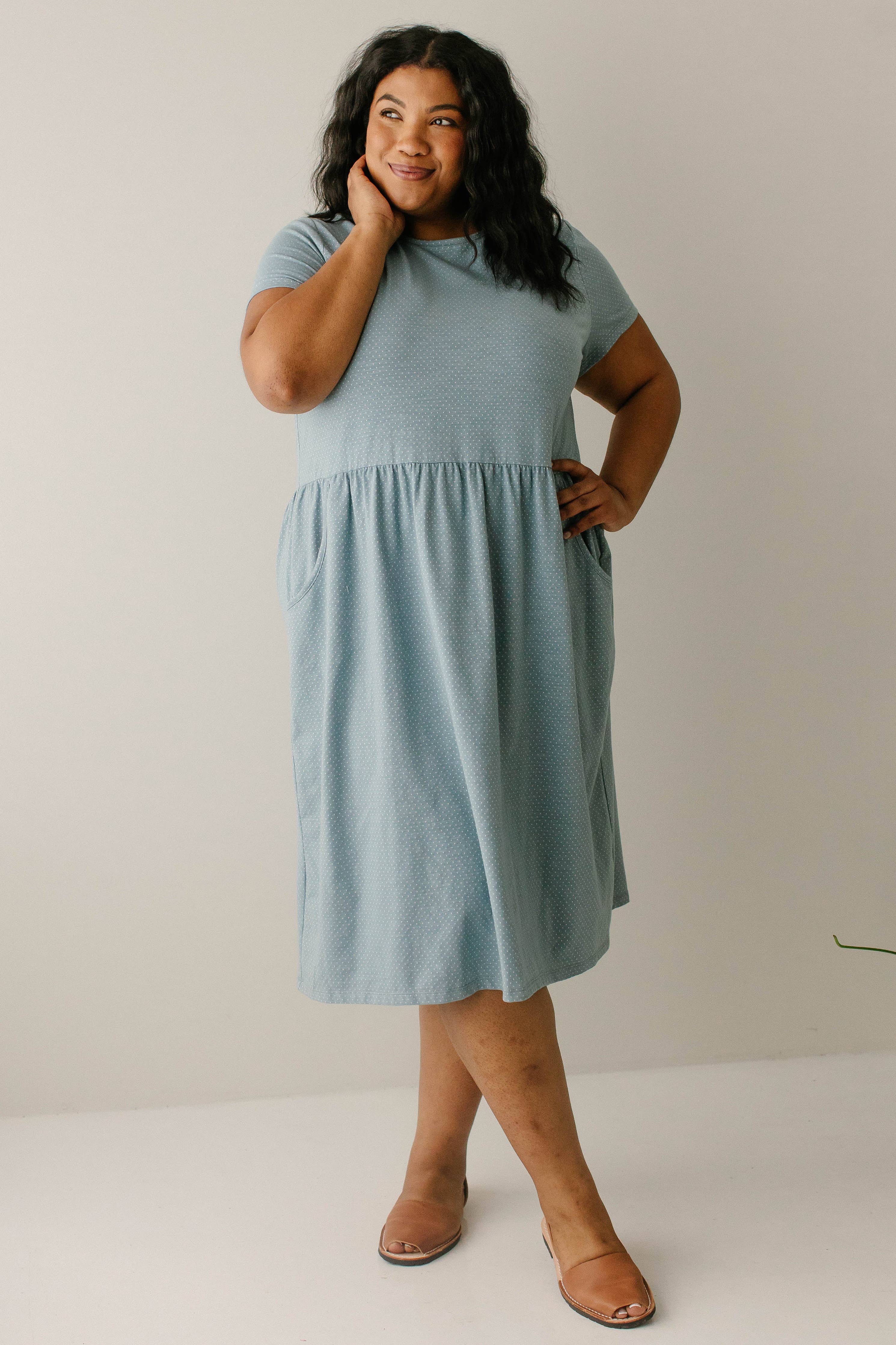 'Zara' Cotton Knit Everyday Dress FINAL SALE