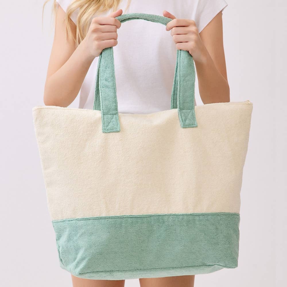 Beach Bum Terry Tote Bag