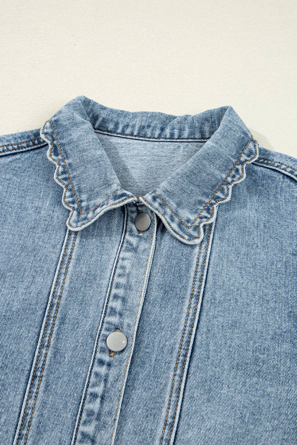 Solana Denim Jacket - Light Wash