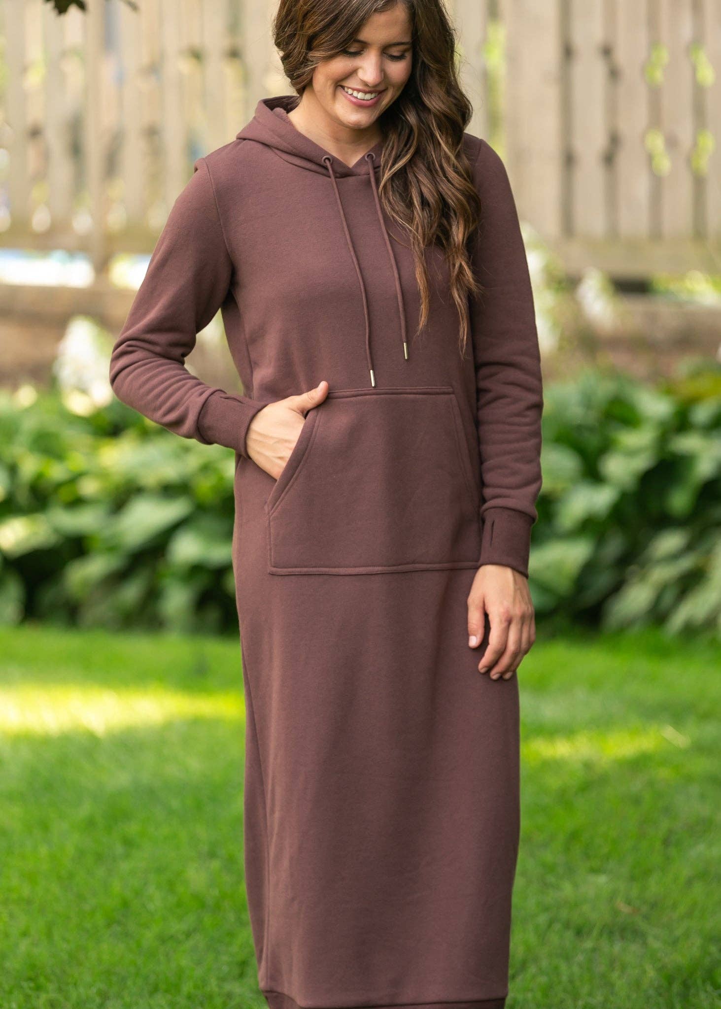 Rae Hoodie Sweatshirt Dress Fall