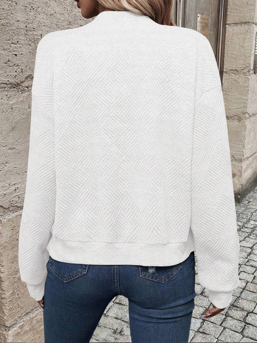Solid Color Short Zipper Jacket